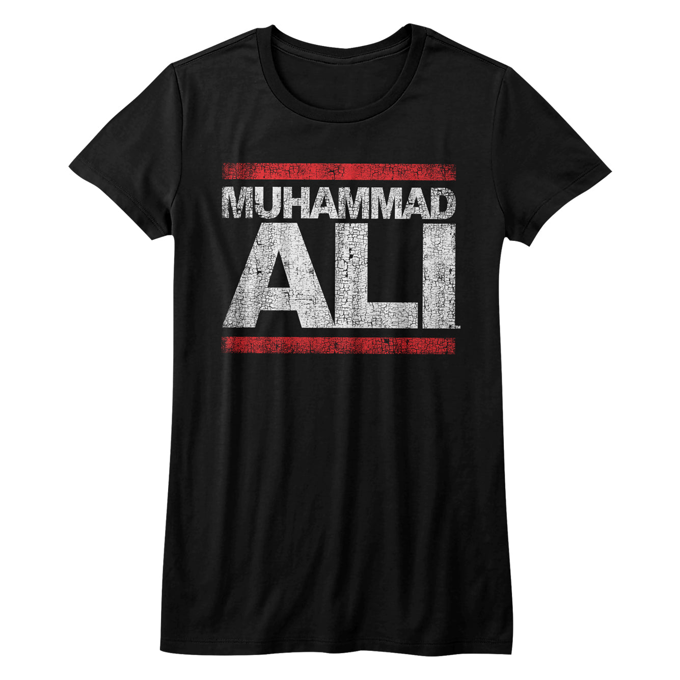 Muhammad Ali Juniors Shirt Run Ali Black Tee