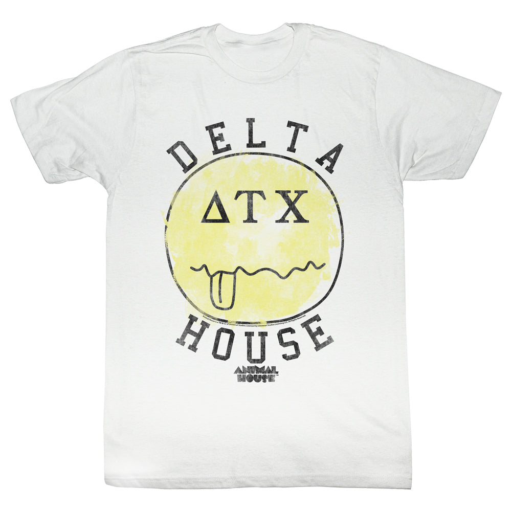 Animal House T-Shirt Hungover Face White Tee