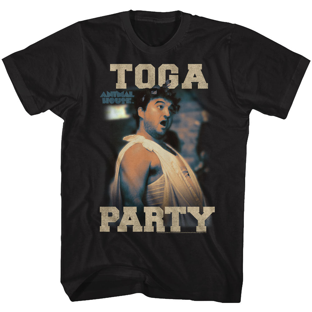 Animal House T-Shirt Toga Party Animal Black Tee