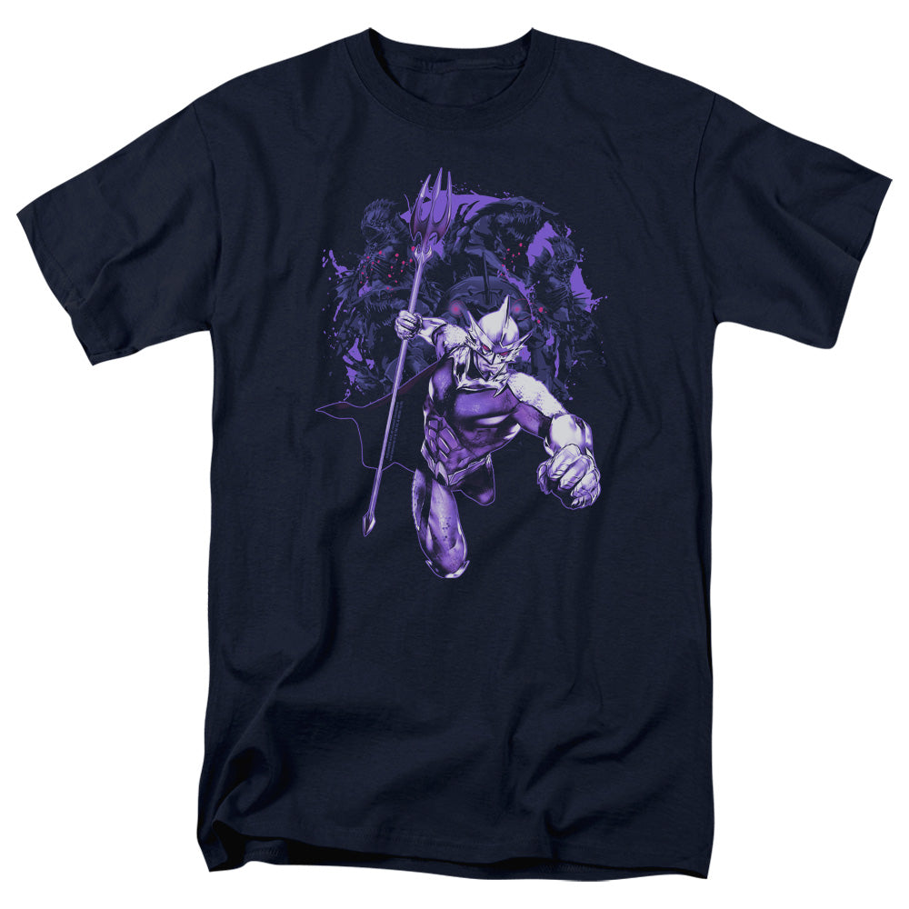 Aquaman Movie T-Shirt Villain Ocean Master Navy Tee