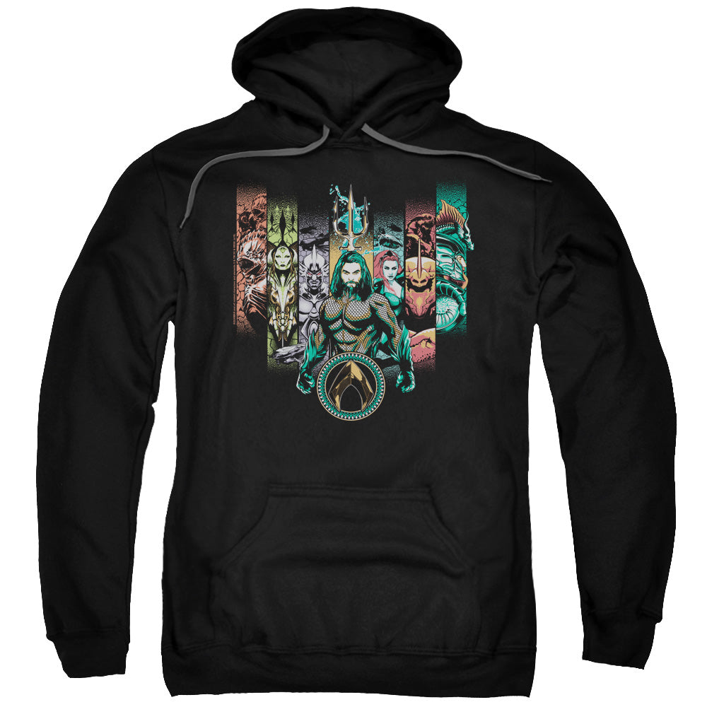 Aquaman Movie Hoodie Characters Black Hoody