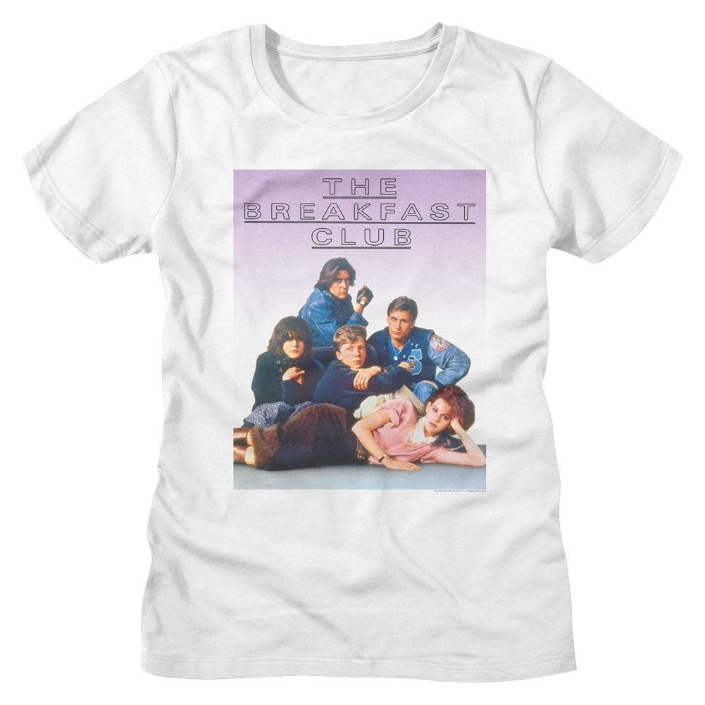The Breakfast Club Ladies T-Shirt Classic Poster Tee