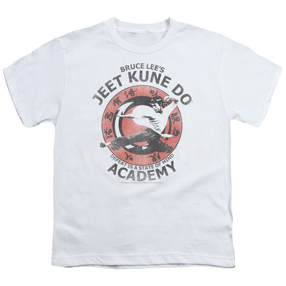 Bruce Lee Kids T-Shirt Jeet Kune Do Academy White Tee