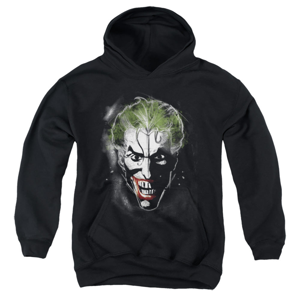 Batman Kids Hoodie Joker Face Makeup Black Hoody