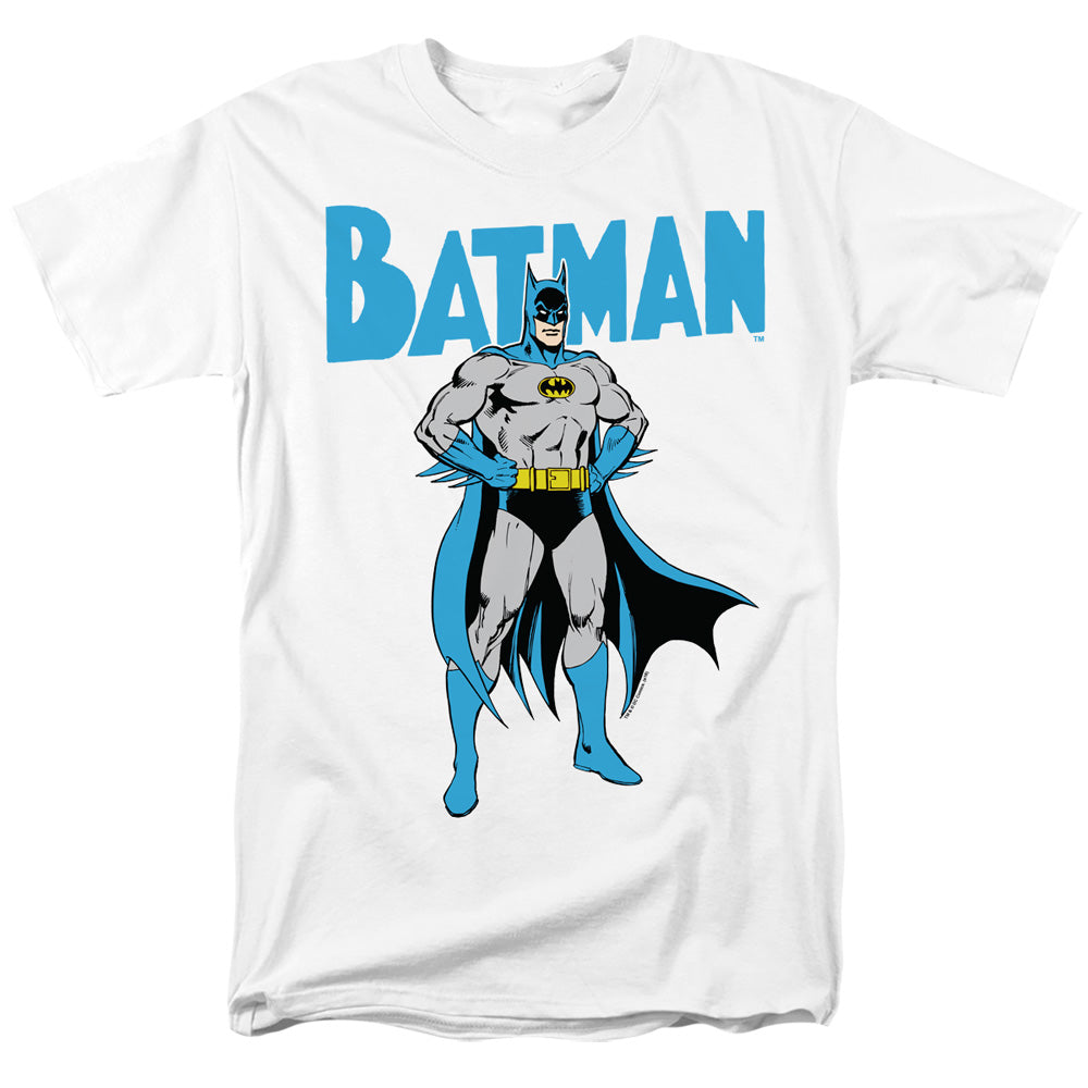 Batman T-Shirt Pose White Tee