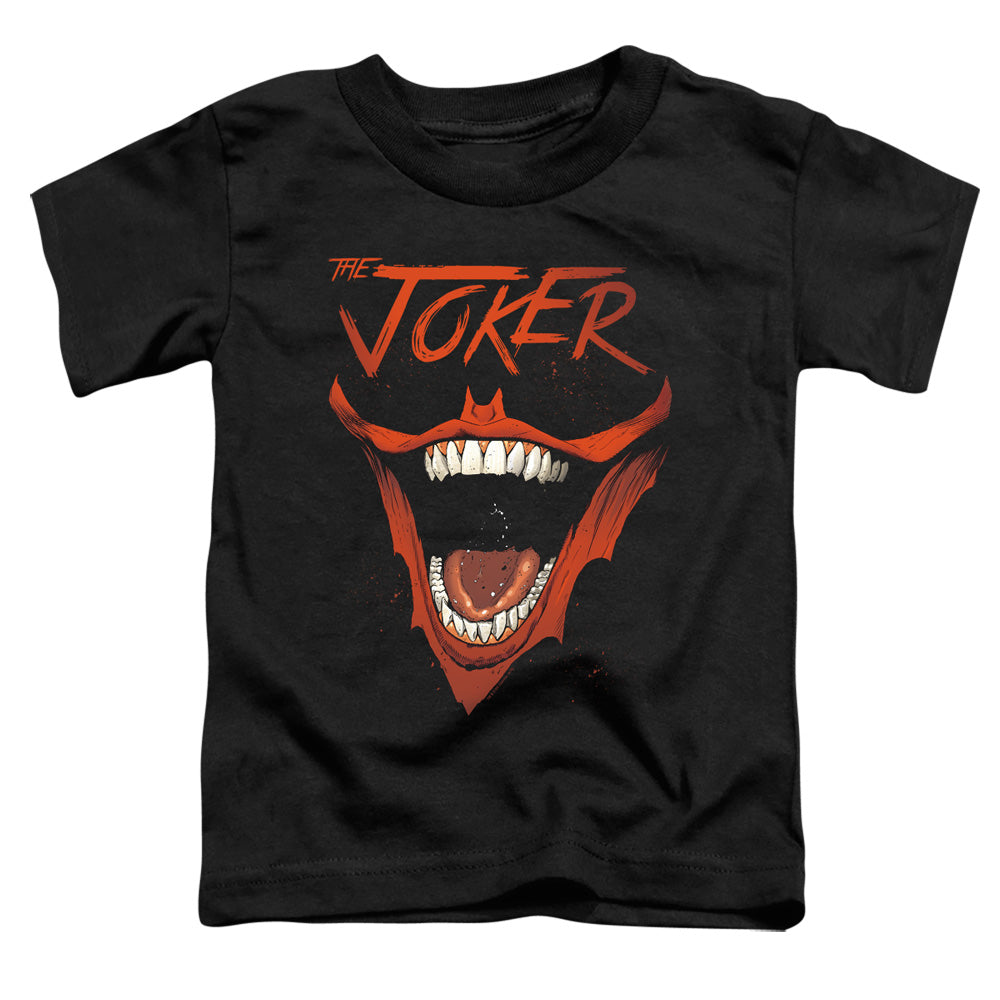 Batman Toddler T-Shirt Joker Laugh Black Tee