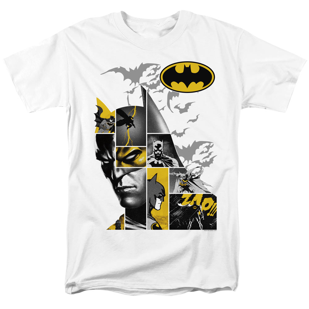 Batman T-Shirt Collage White Tee