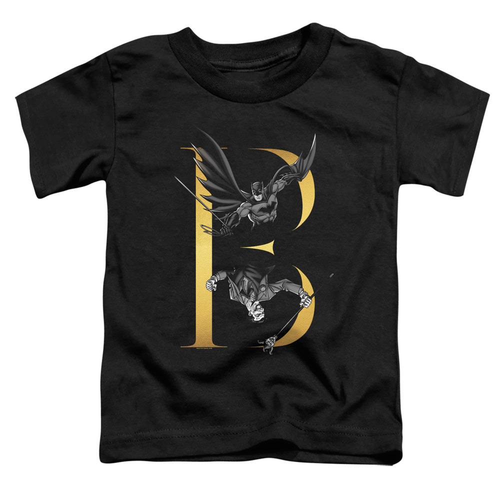 Batman Toddler T-Shirt Batman Joker Feud Black Tee