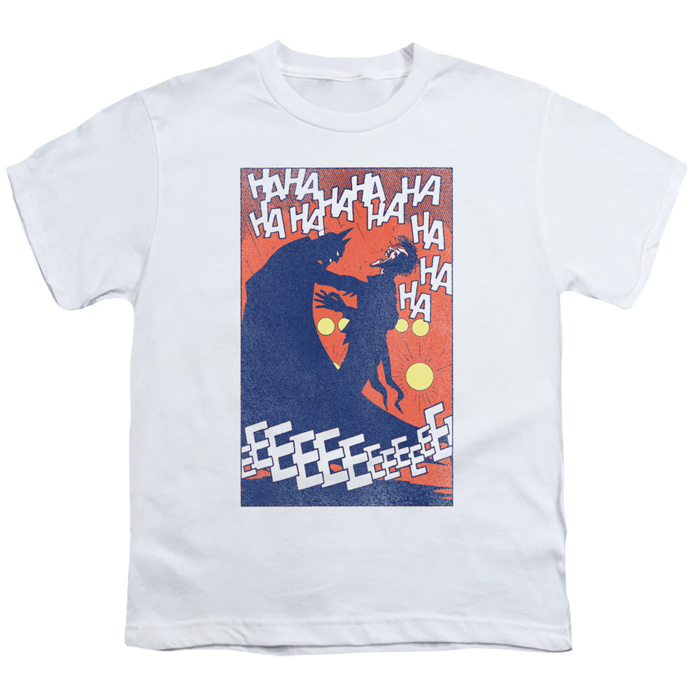 Batman Kids T-Shirt Punchline White Tee