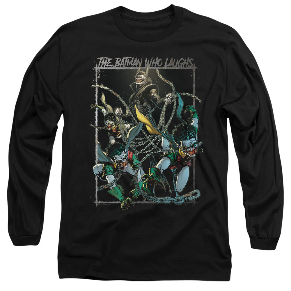 Batman Long Sleeve T-Shirt Who Laughs Black Tee