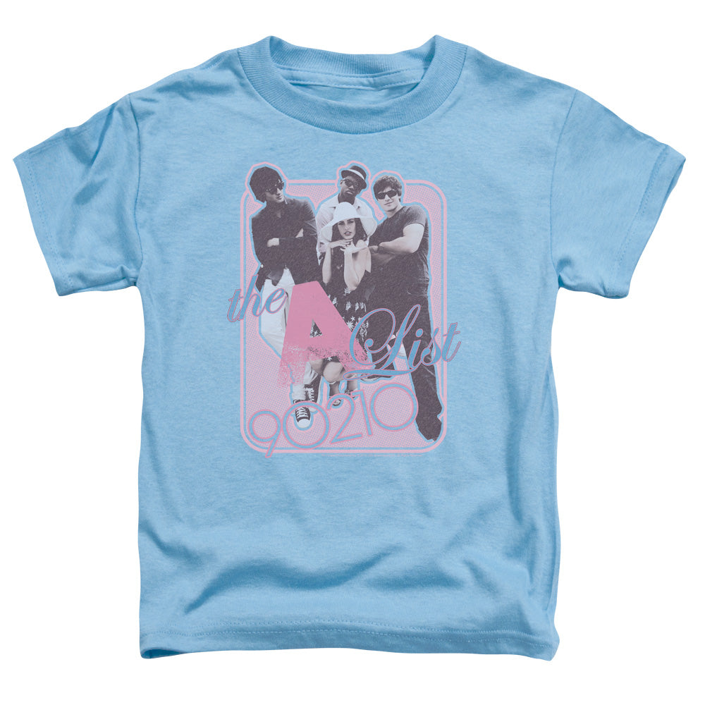 Beverly Hills 90210 Toddler T-Shirt The A List Carolina Blue Tee