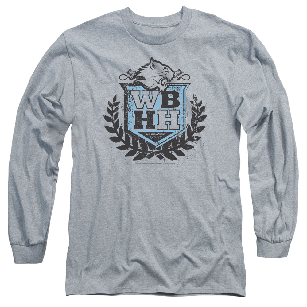 Beverly Hills 90210 Long Sleeve T-Shirt WBHH Athletic Heather Tee