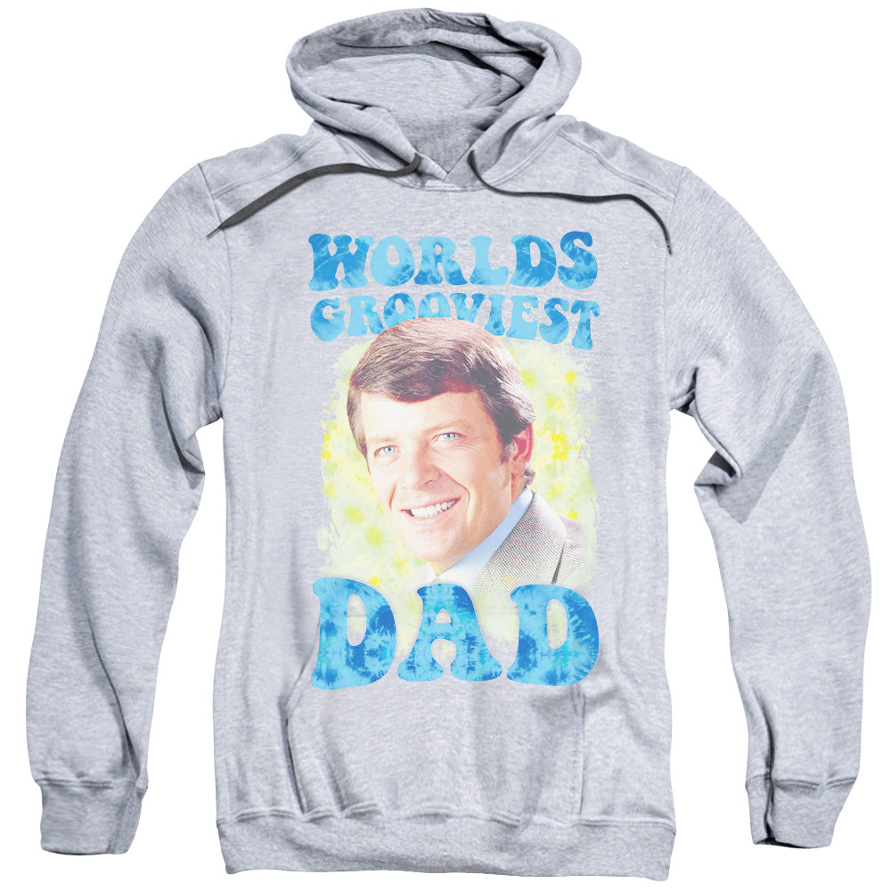 The Brady Bunch Hoodie Worlds Grooviest Dad Athletic Heather Hoody