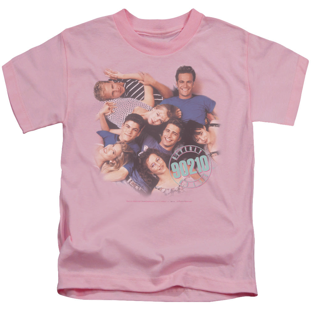 90210 Boys T-Shirt Cast Pink Tee