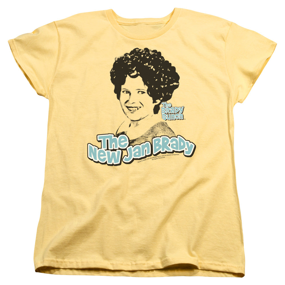 The Brady Bunch Womens T-Shirt The New Jan Brady Banana Tee