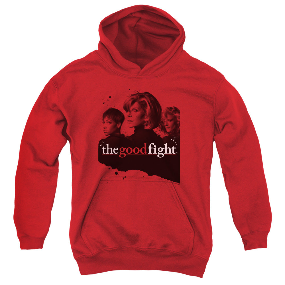 The Good Fight Kids Hoodie Cast Red Hoody