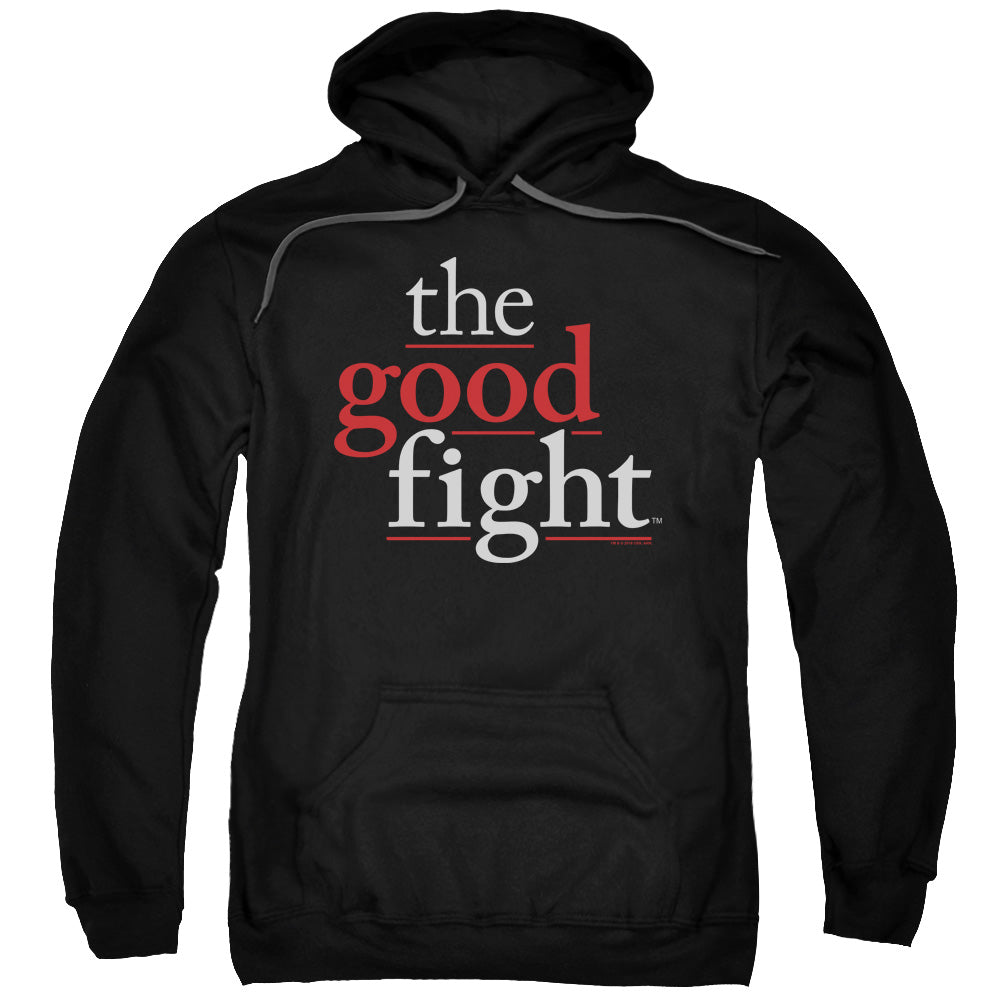 The Good Fight Hoodie Logo Black Hoody