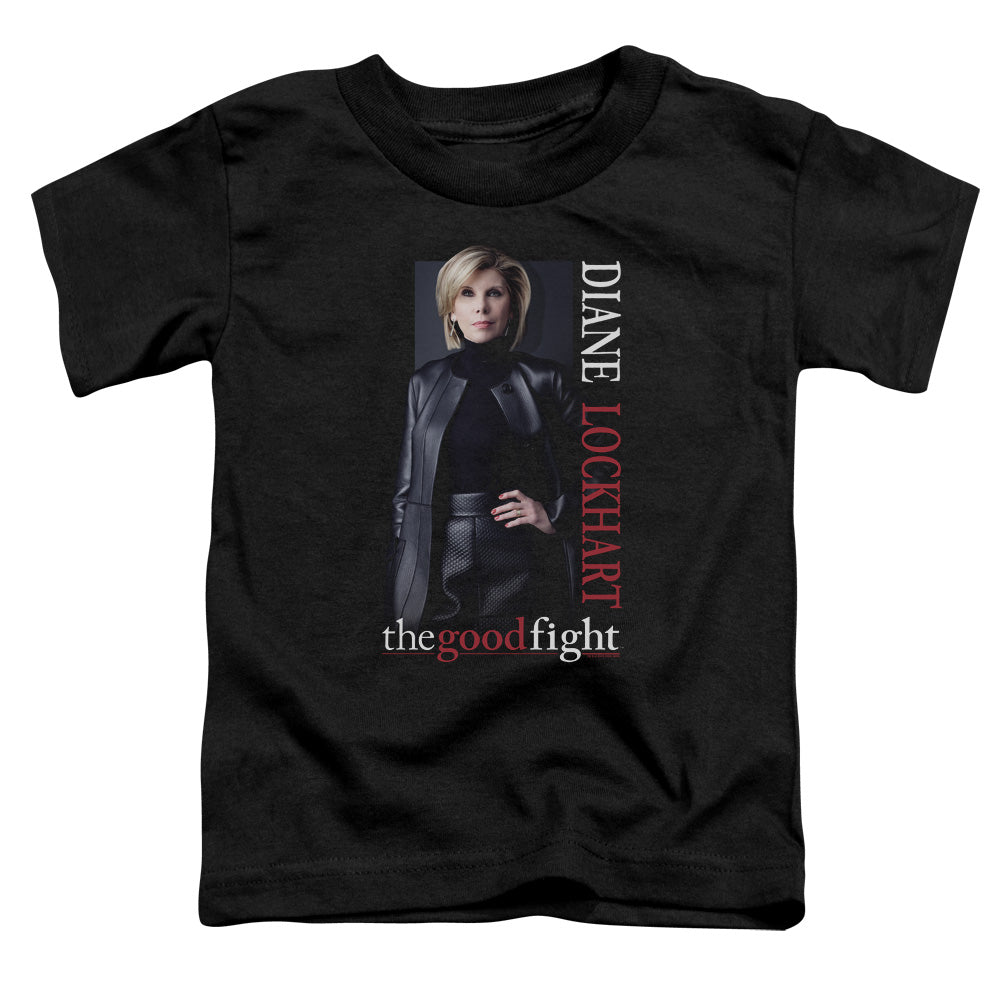 The Good Fight Toddler T-Shirt Diane Black Tee