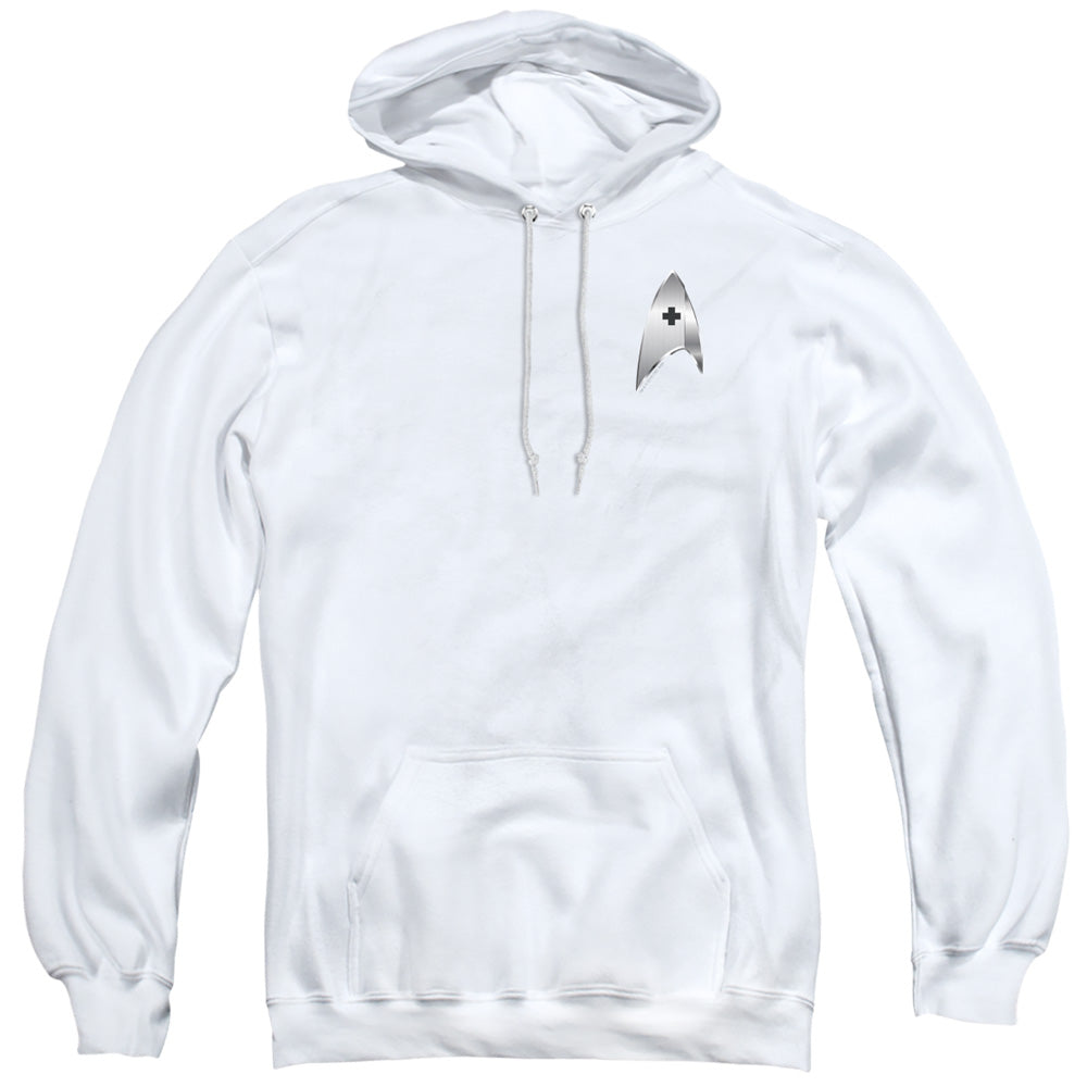 Star Trek Hoodie Discovery Medical Badge White Hoody