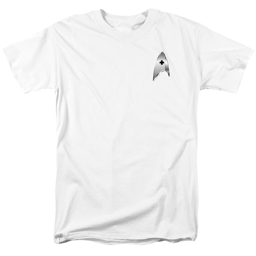 Star Trek T-Shirt Discovery Medical Badge White Tee