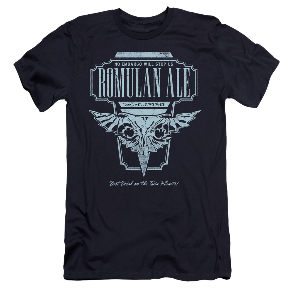 Star Trek Premium Canvas T-Shirt Romulan Ale Navy Tee