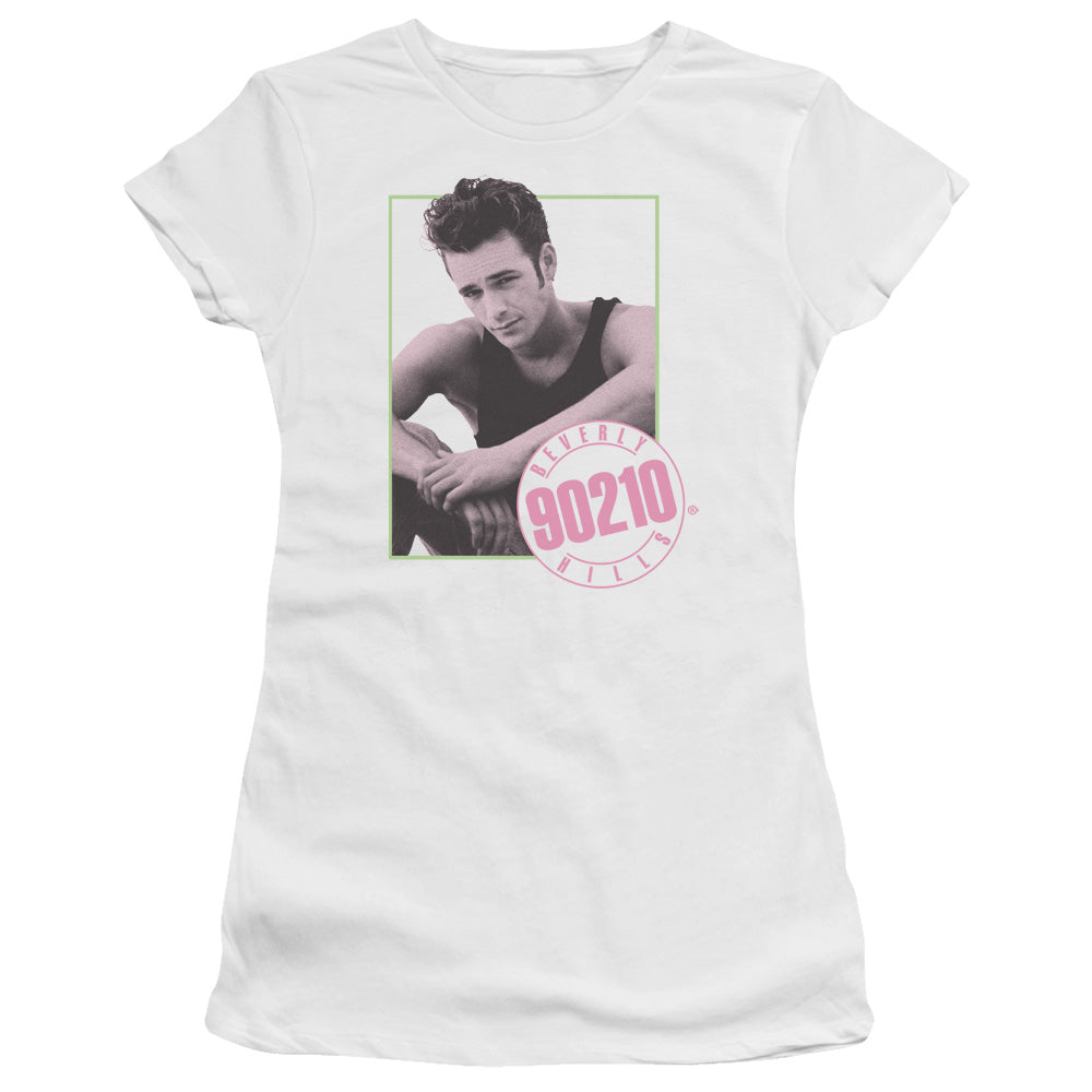 90210 Juniors T-Shirt Dylan White Tee