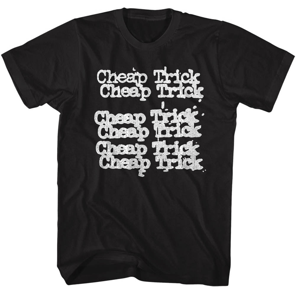 Cheap Trick T-Shirt Logo Black Tee