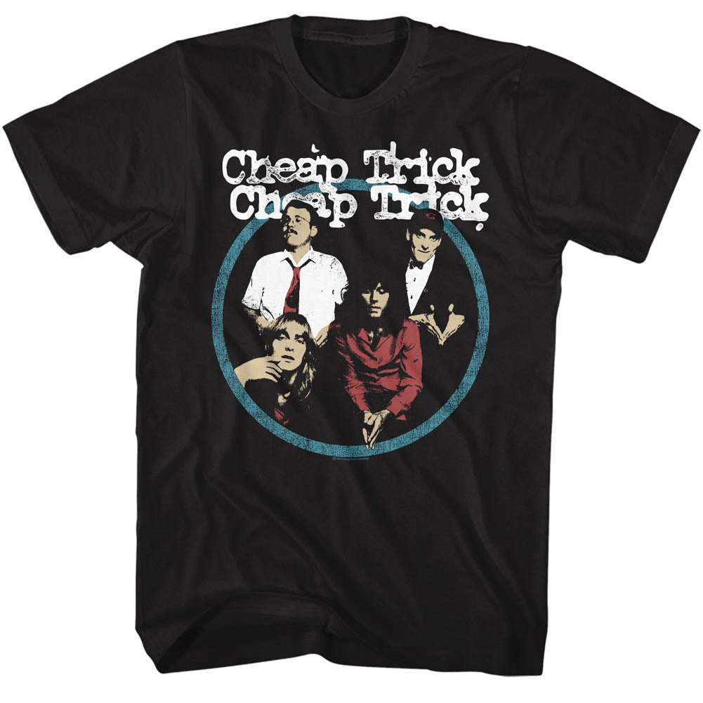 Cheap Trick T-Shirt Band Black Tee