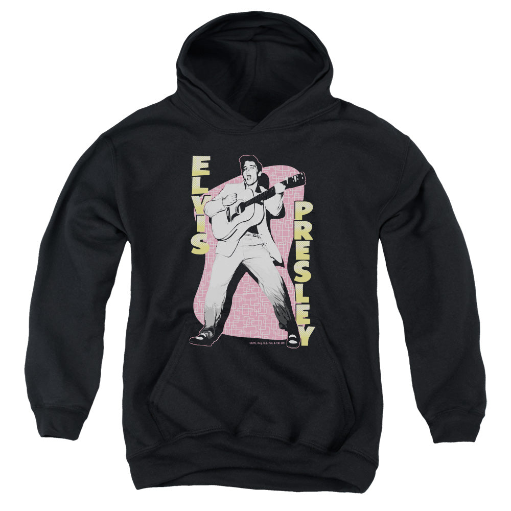 Elvis Presley Kids Hoodie In The Moment Black Hoody