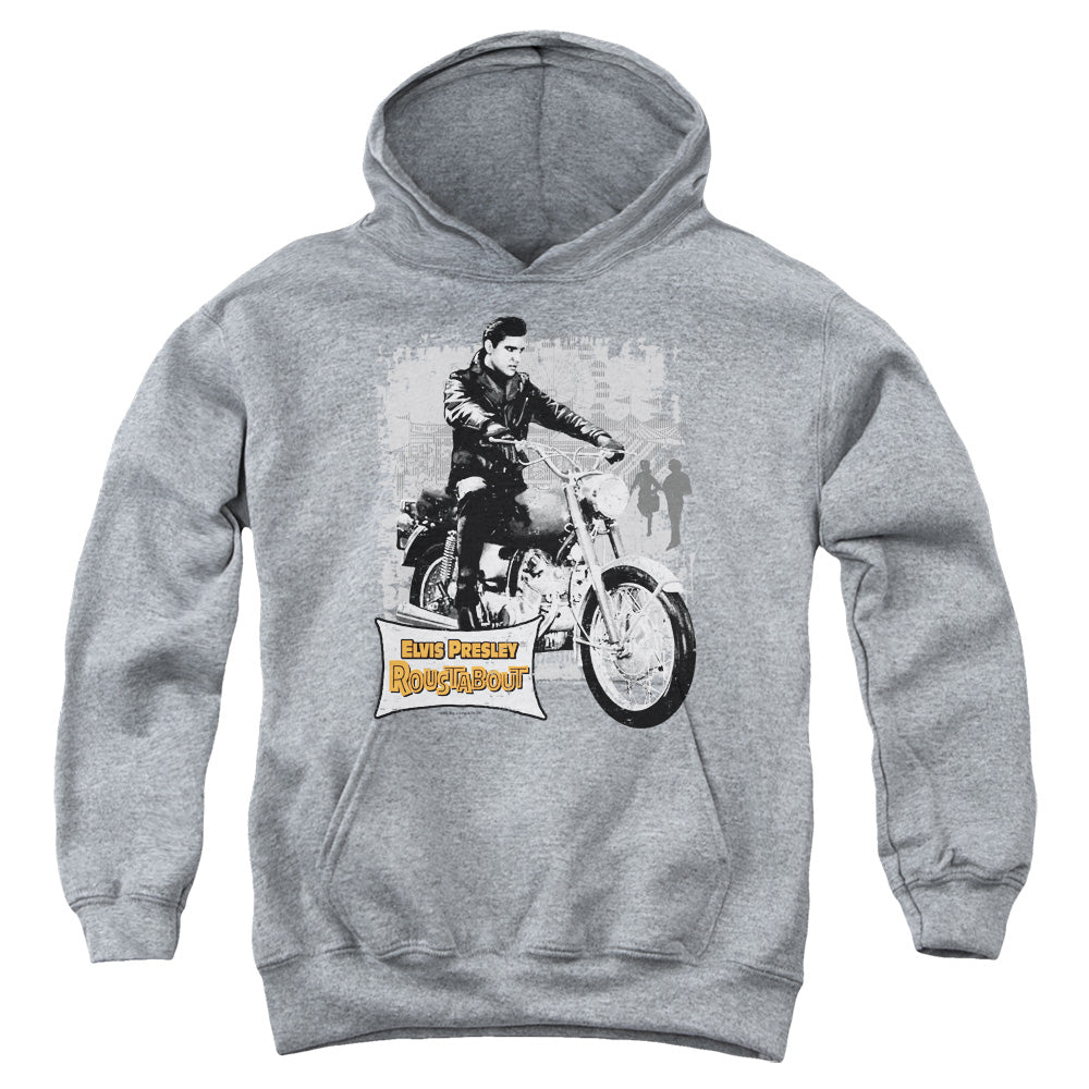 Elvis Presley Kids Hoodie Roustabout Athletic Heather Hoody