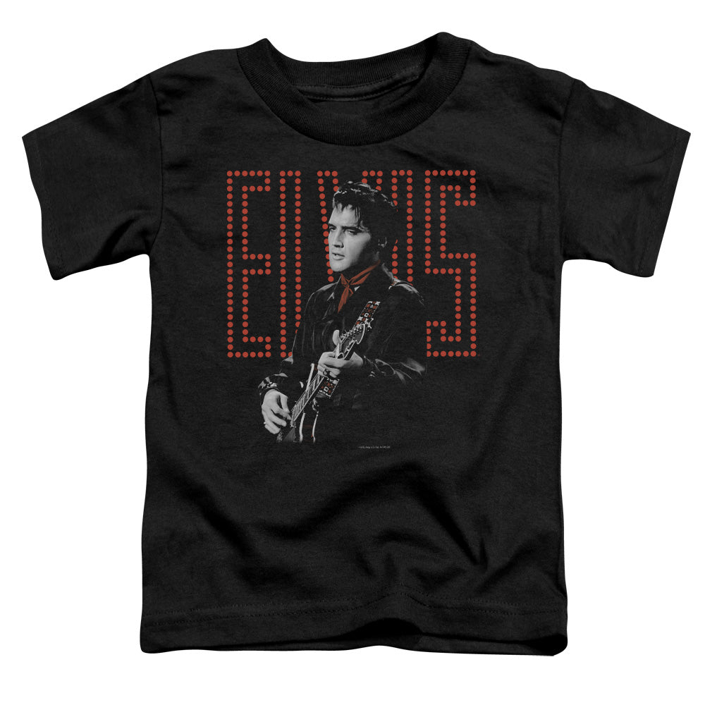 Elvis Presley Toddler T-Shirt Guitar Man Black Tee