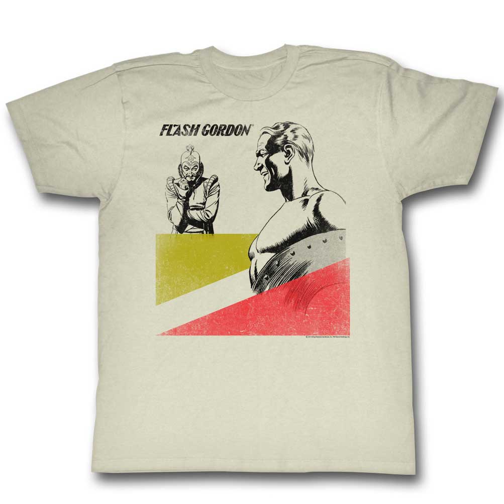 Flash Gordon T-Shirt "Flash and Ming" Natural Tee