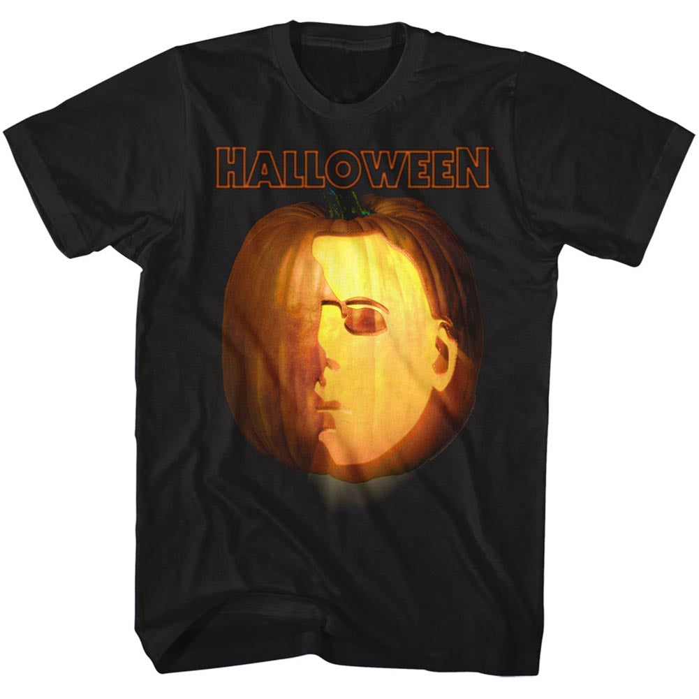 Halloween T-Shirt Jack-o-Lantern Black Tee