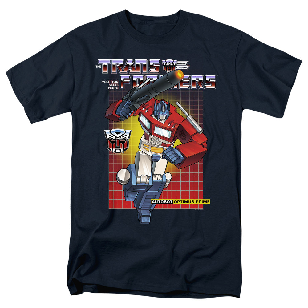 Transformers T-Shirt Optimus Prime Navy Tee