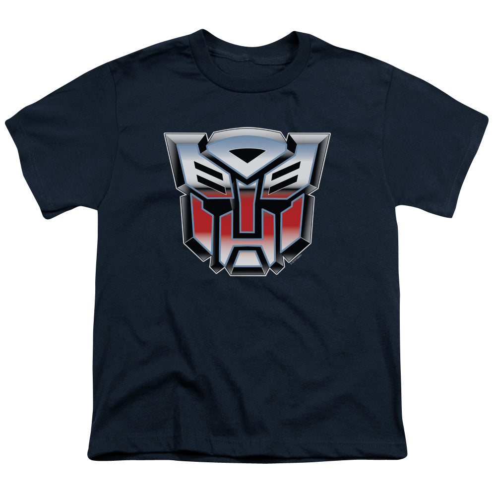 Transformers Kids T-Shirt Autobot Logo Navy Tee