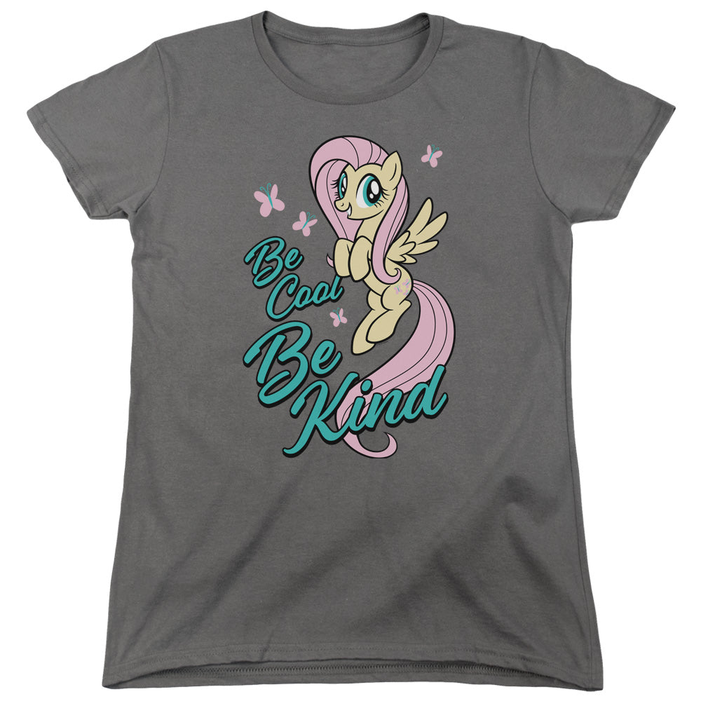 My Little Pony Womens T-Shirt Be Cool Be Kind Charcoal Tee