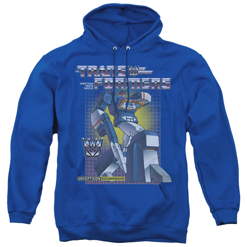 Transformers Hoodie Soundwave Royal Hoody