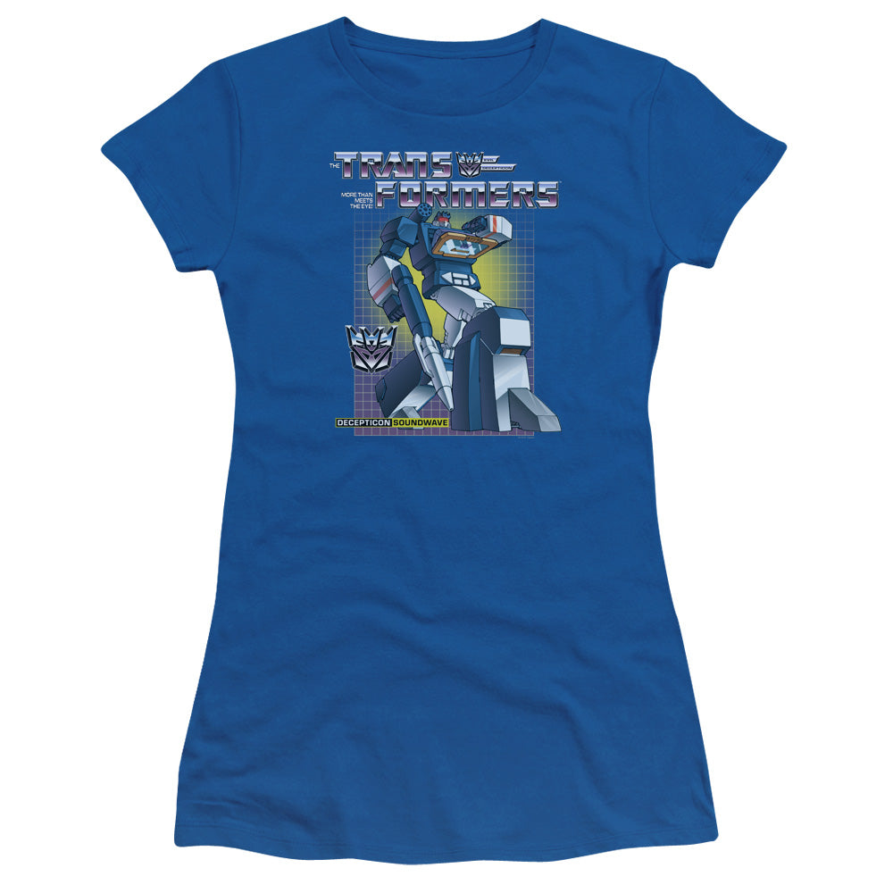 Transformers Juniors T-Shirt Soundwave Royal Tee