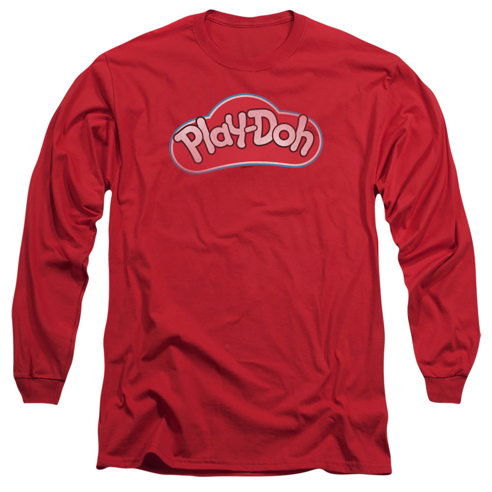 Play Doh Long Sleeve T-Shirt Vintage Logo Red Tee