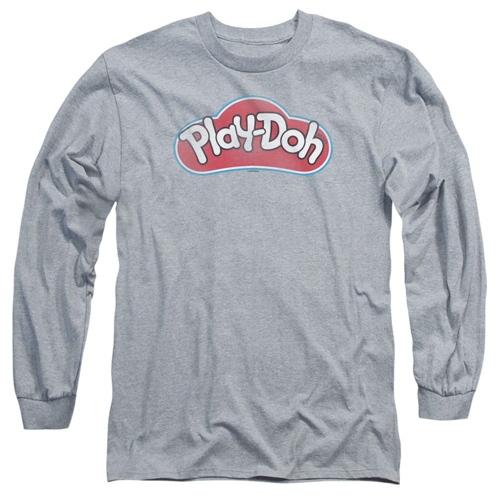 Play Doh Long Sleeve T-Shirt Logo Athletic Heather Tee