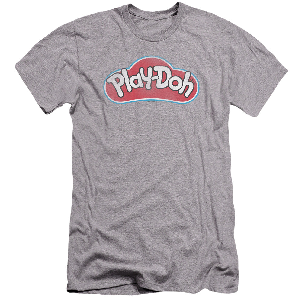 Play Doh Premium Canvas T-Shirt Logo Athletic Heather Tee