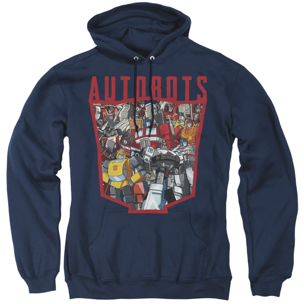 Transformers Hoodie Autobots Collage Navy Hoody