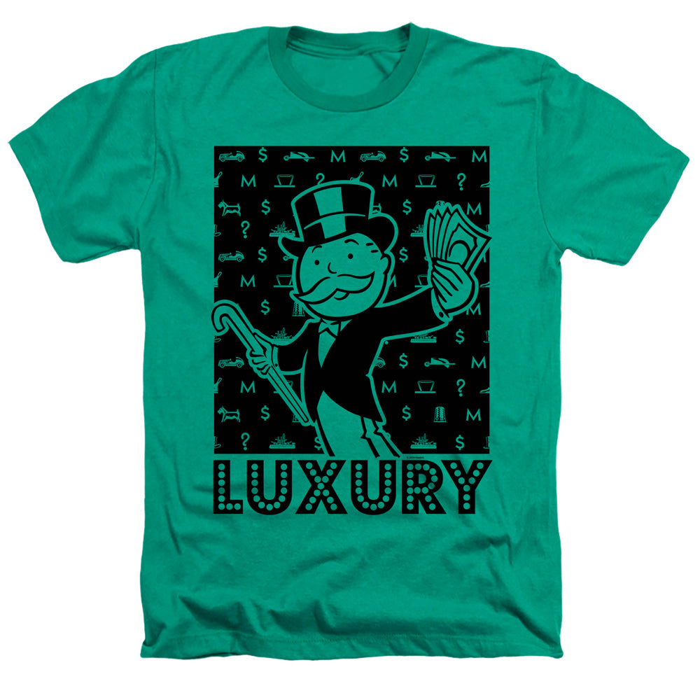 Monopoly Heather T-Shirt Luxury Kelly Tee