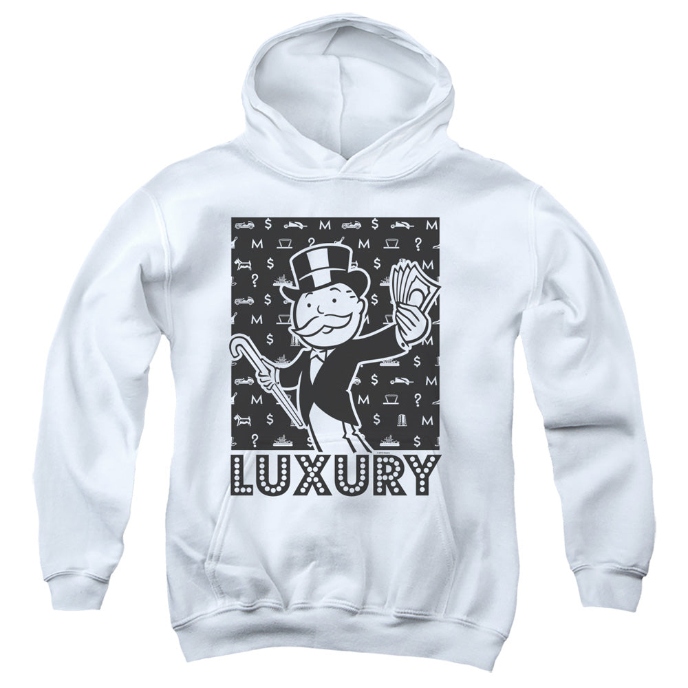 Monopoly Kids Hoodie Luxury White Hoody