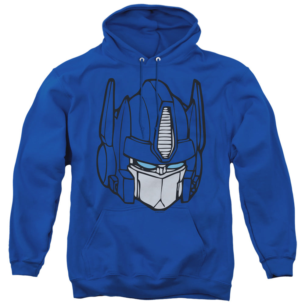 Transformers Hoodie Optimus Prime Face Royal Hoody