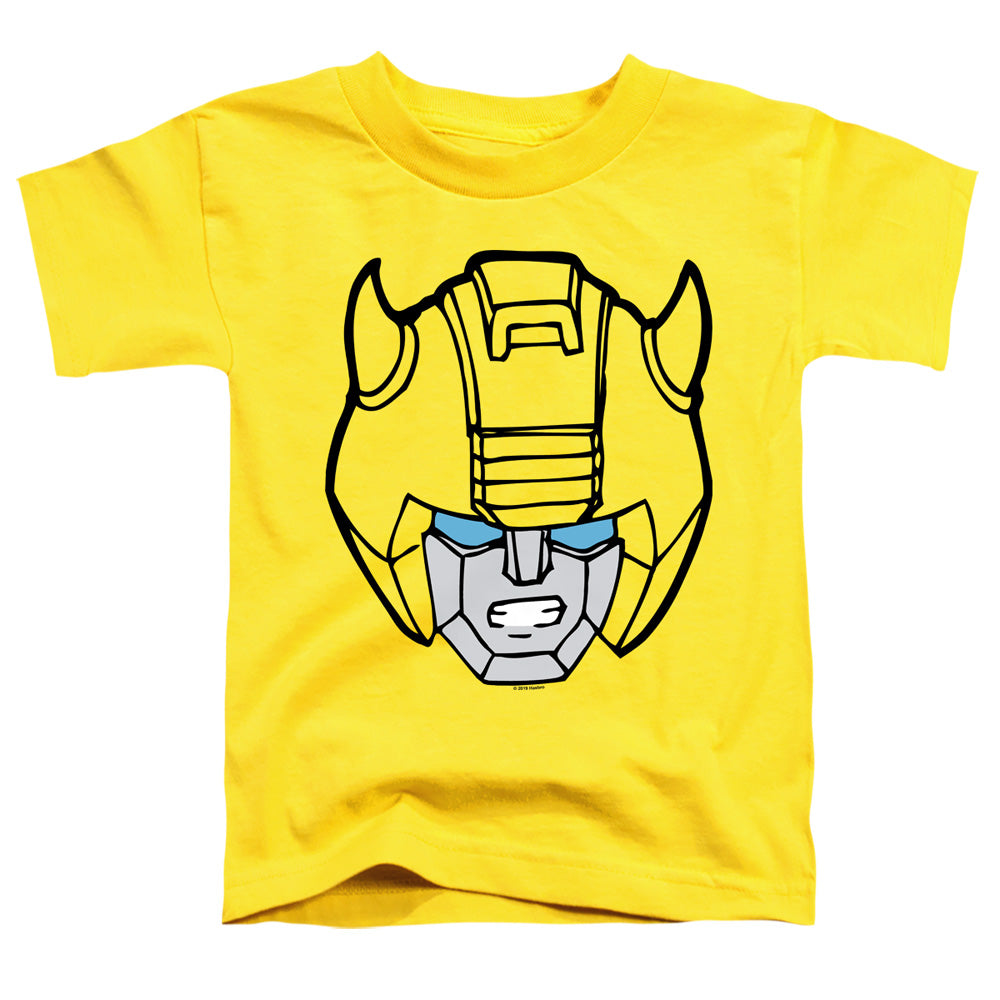 Transformers Toddler T-Shirt Bumblebee Face Yellow Tee