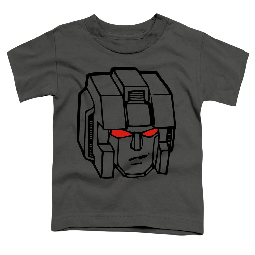 Transformers Toddler T-Shirt Starscream Face Charcoal Tee