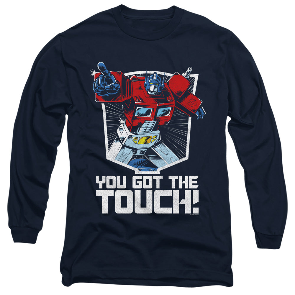 Transformers Long Sleeve T-Shirt Got The Touch Navy Tee