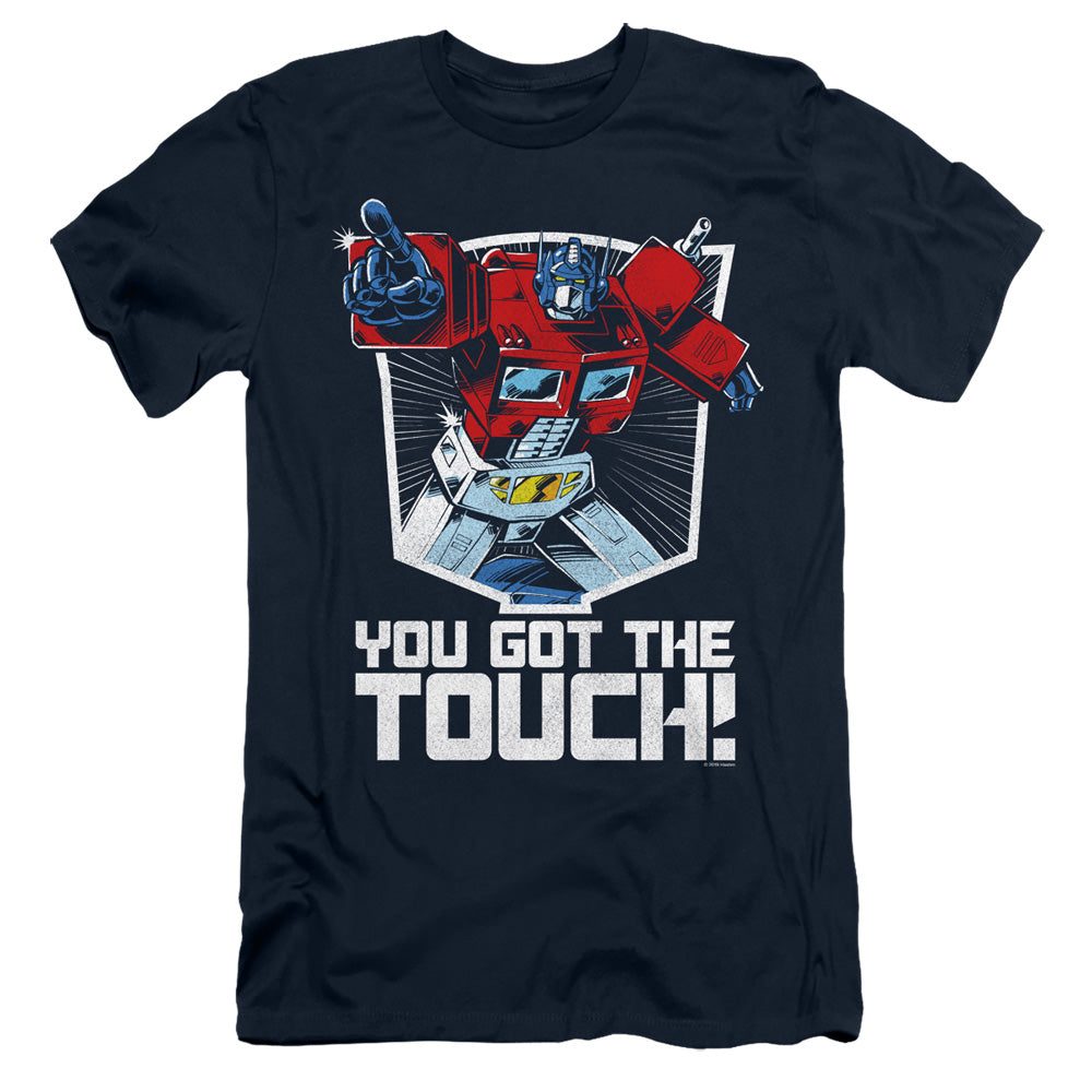 Transformers Slim Fit T-Shirt Got The Touch Navy Tee