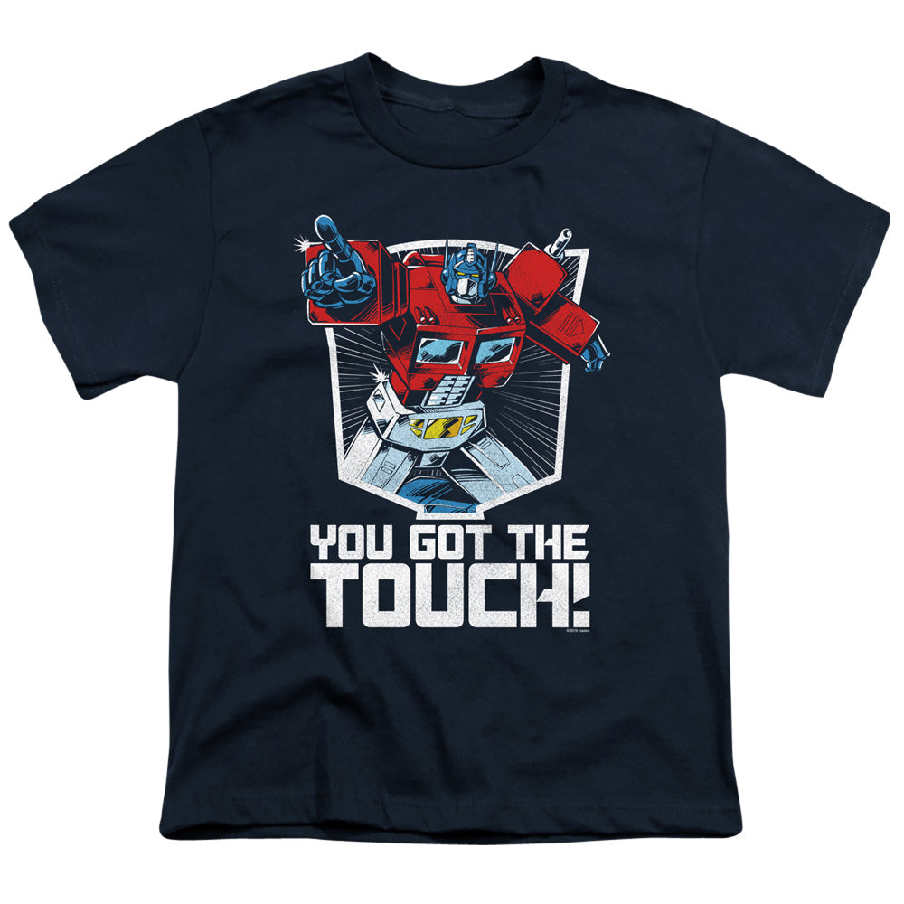 Transformers Kids T-Shirt Got The Touch Navy Tee